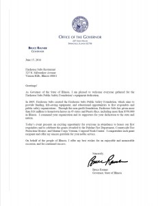 Letter from Gov